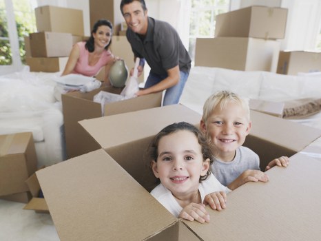 Professional packing support for an East London home move