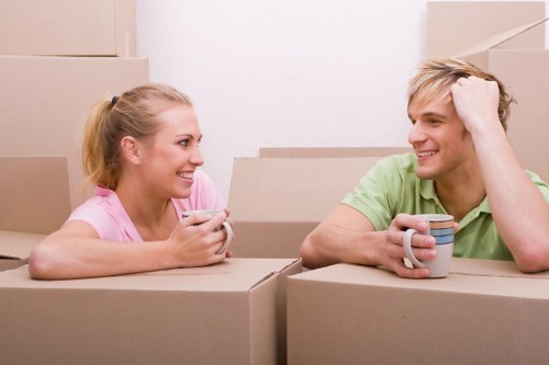 Professional East London removals company managing a residential move