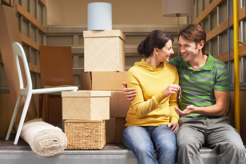 Furniture collection service handling bulky items in East London